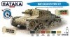Hataka HTK-BS106 WW2 Italian AFV paint set (6x17 ml)